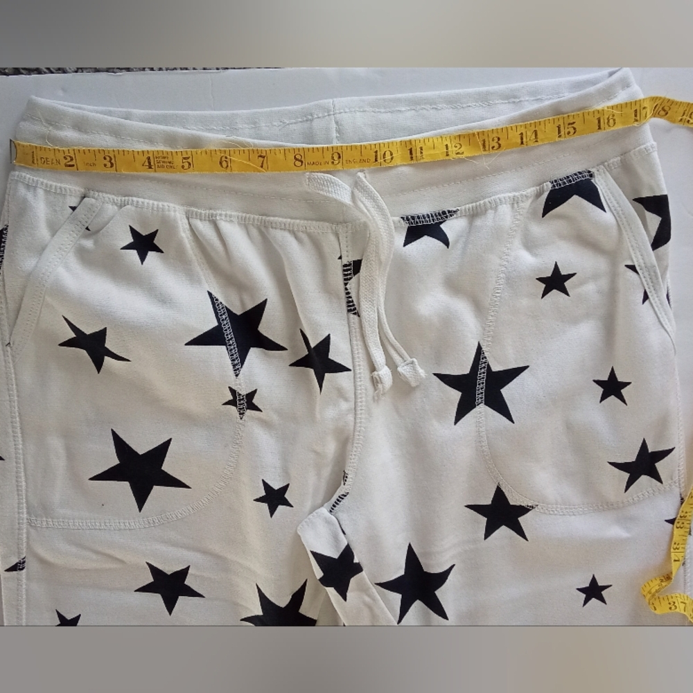 Starry Night Joggers - Black and White